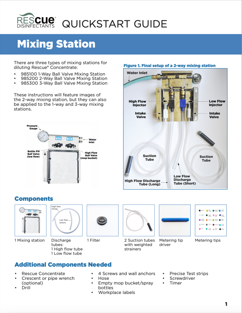 Download the Mixing Station Quickstart Guide
